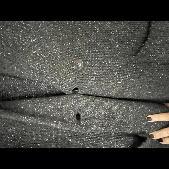 Madewell Greenhill Sweater Coat Ashland Slate NWOT size Small - Picture 6 of 8